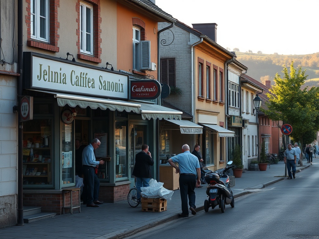 Mapa Jeleniej Góry z zaznaczonymi obszarami inwestycji finansowanych z Funduszy Europejskich