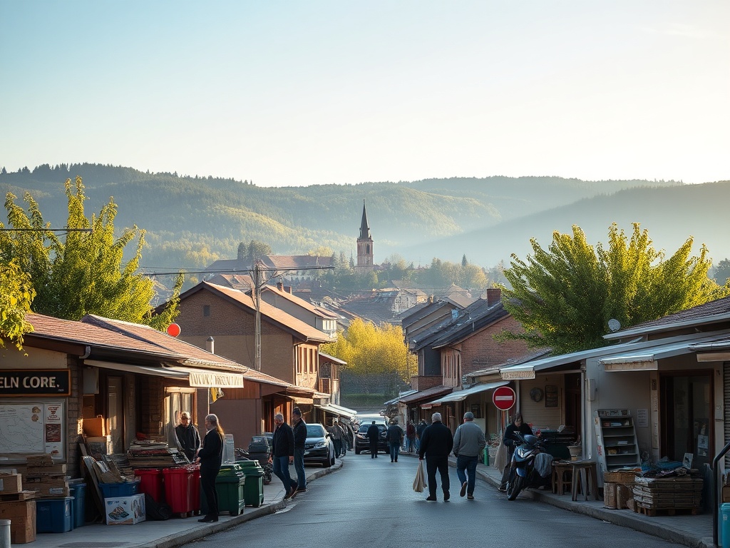 Wykresy przedstawiające dane GUS dla Jeleniej Góry: stopa bezrobocia i przeciętne wynagrodzenie